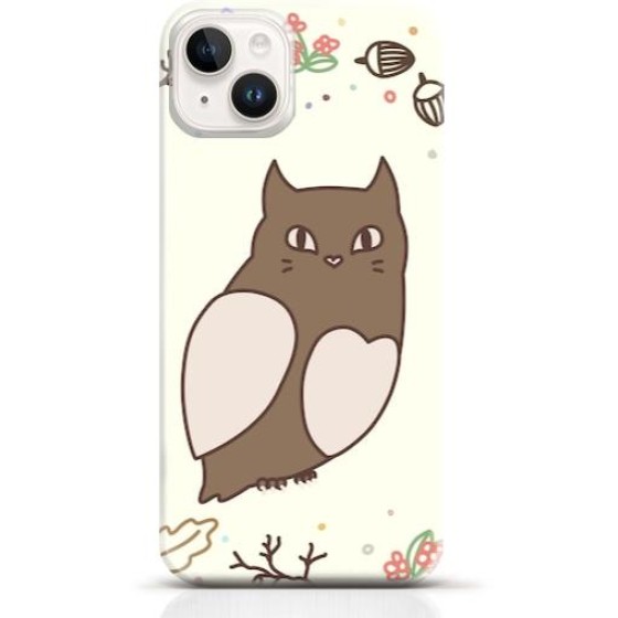 Owl iPhone 15 Plus case Style 4