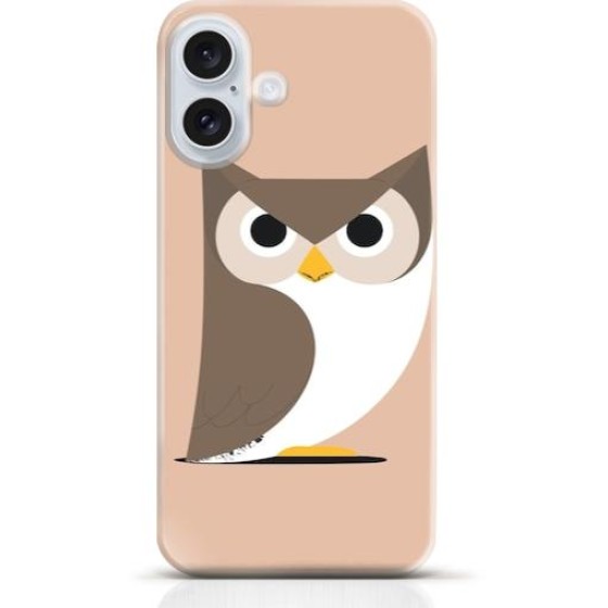 Owl iPhone 16 case Style 1