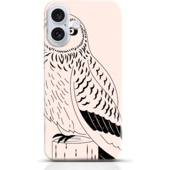 Owl iPhone 16 case Style 10