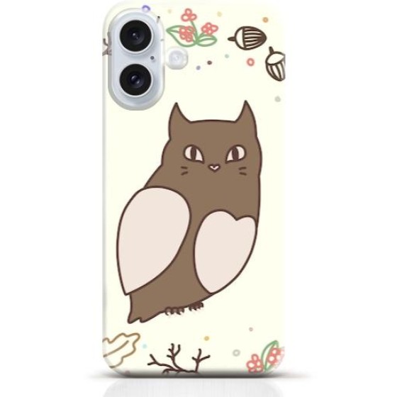 Owl iPhone 16 case Style 4
