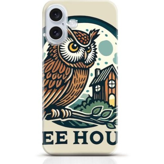 Owl iPhone 16 Plus case Style 12