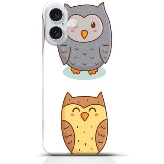 Owl iPhone 16 Plus case Style 3