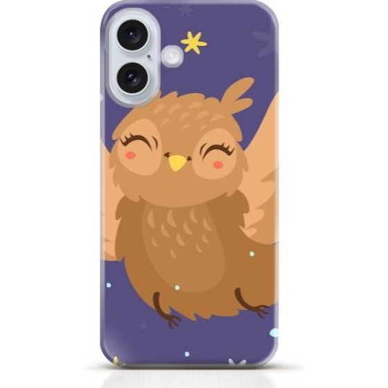 Owl iPhone 16 Plus case Style 8