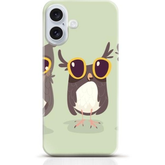 Owl iPhone 16 Plus case Style 9