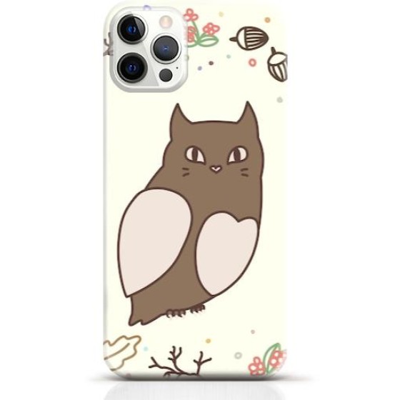 Owl iPhone 16 Pro case Style 4
