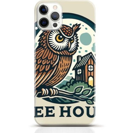 Owl iPhone 16 Pro Max case Style 12