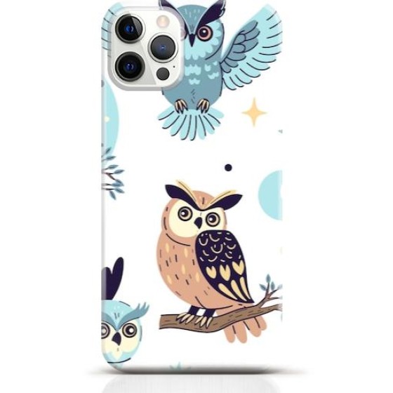 Owl iPhone 16 Pro Max case Style 14