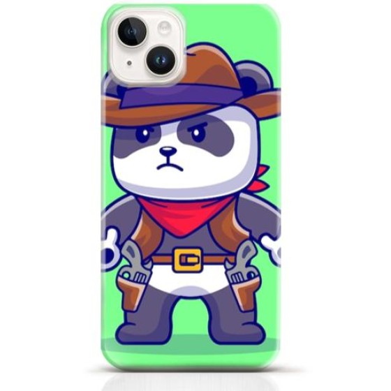Panda iPhone 15 Plus case Style 19