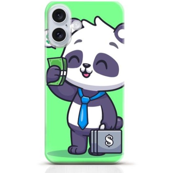 Panda iPhone 16 case Style 16
