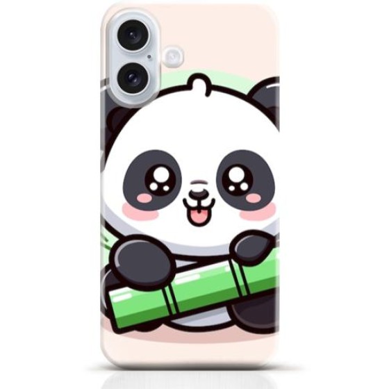 Panda iPhone 16 Plus case Style 11