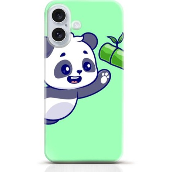 Panda iPhone 16 Plus case Style 17