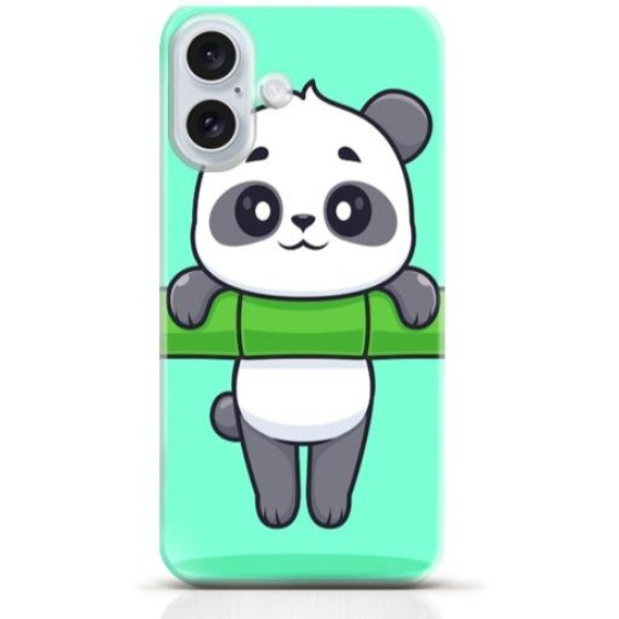 Panda iPhone 16 Plus case Style 25