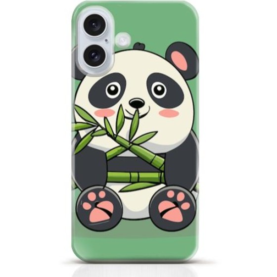 Panda iPhone 16 Plus case Style 3