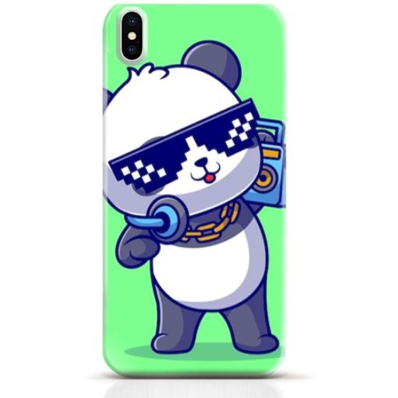 Panda iPhone X case Style 8