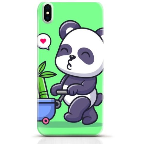 Panda iPhone XS Max case Style 15