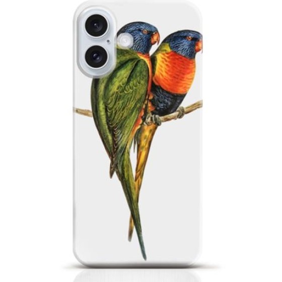 Parrot iPhone 16 Plus case Style 7