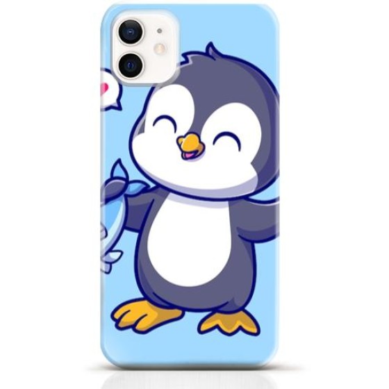 Penguin iPhone 12 mini case Style 12