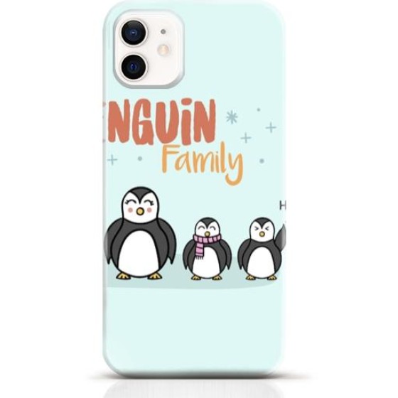Penguin iPhone 12 mini case Style 25