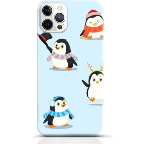 Penguin iPhone 12 Pro case Style 24