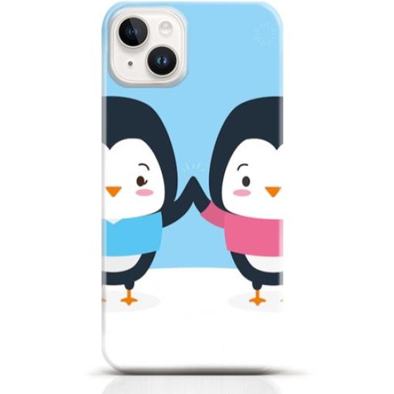 Penguin iPhone 14 Plus case Style 5