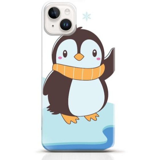 Penguin iPhone 14 Plus case Style 8