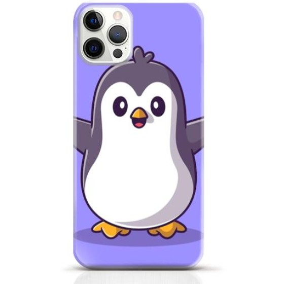 Penguin iPhone 14 Pro case Style 7