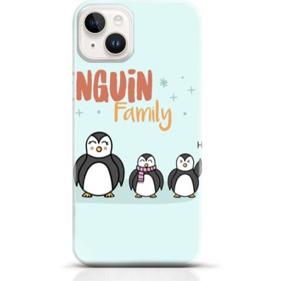 Penguin iPhone 15 case Style 25
