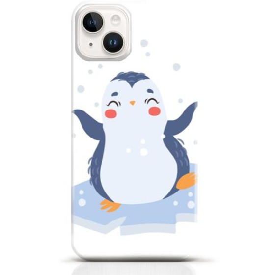 Penguin iPhone 15 Plus case Style 14