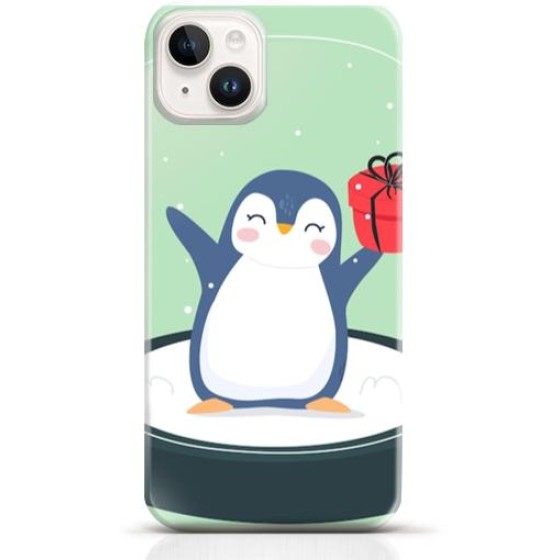 Penguin iPhone 15 Plus case Style 3