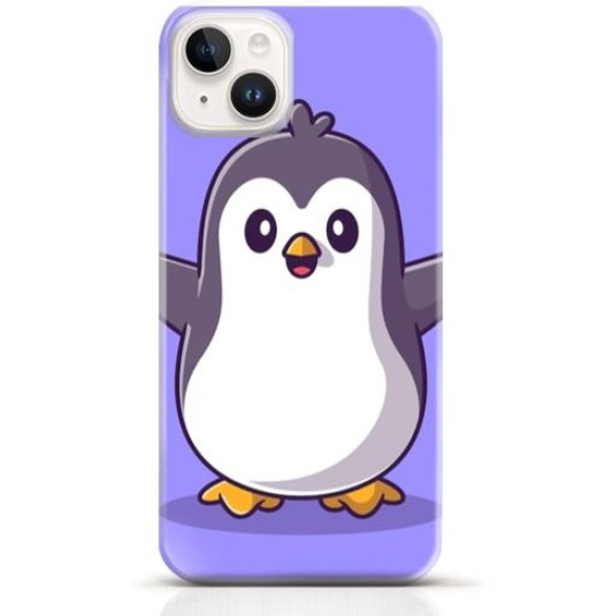 Penguin iPhone 15 Plus case Style 7