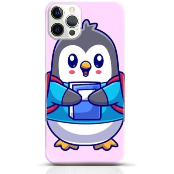 Penguin iPhone 15 Pro Max case Style 17