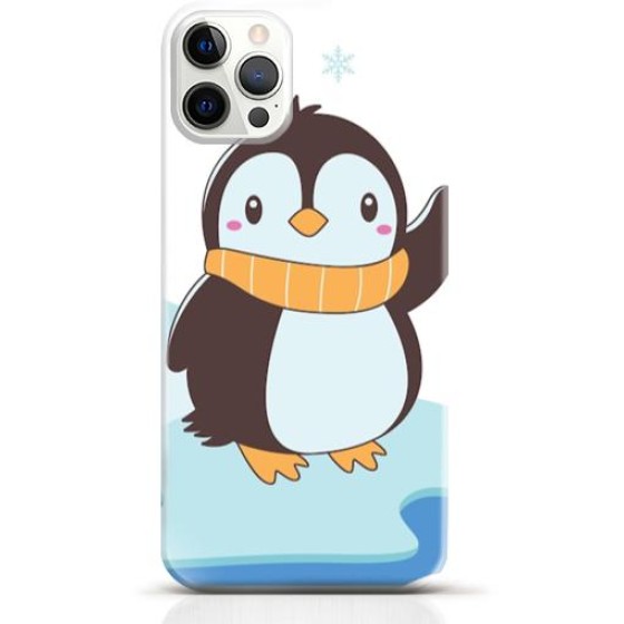 Penguin iPhone 15 Pro Max case Style 8