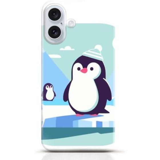 Penguin iPhone 16 case Style 2
