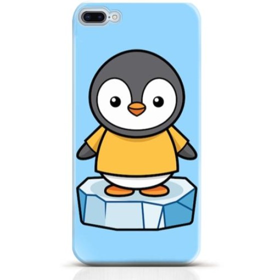 Penguin iPhone 8 Plus case Style 1