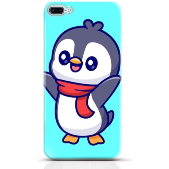 Penguin iPhone 8 Plus case Style 16