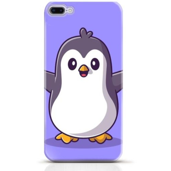 Penguin iPhone 8 Plus case Style 7