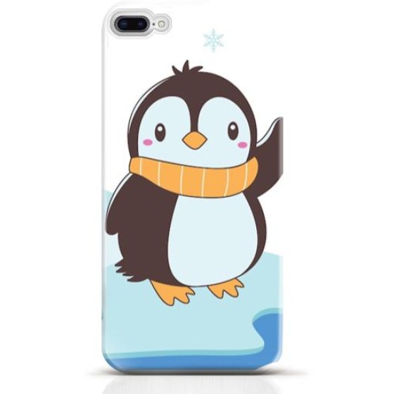 Penguin iPhone 8 Plus case Style 8