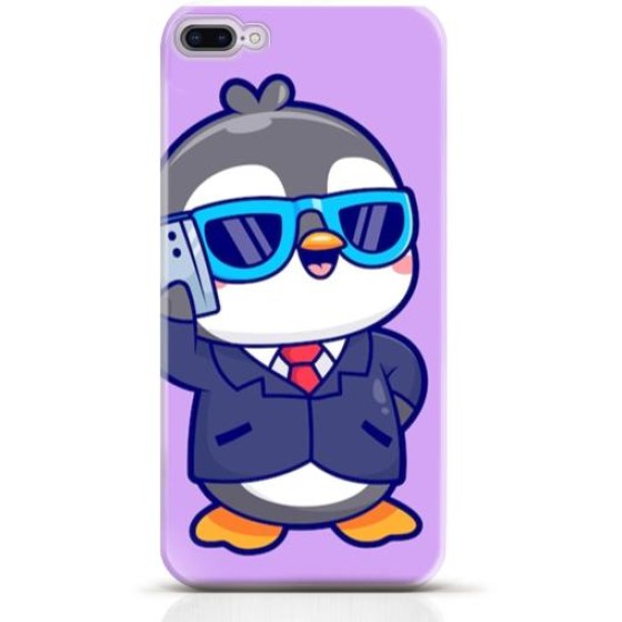 Penguin iPhone 8 Plus case Style 9