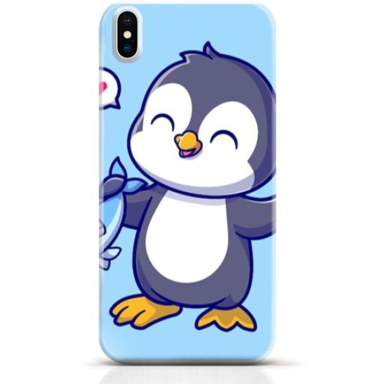 Penguin iPhone X case Style 12