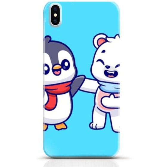 Penguin iPhone XS case Style 21