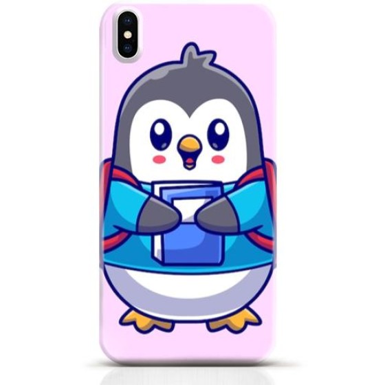 Penguin iPhone XS Max case Style 17