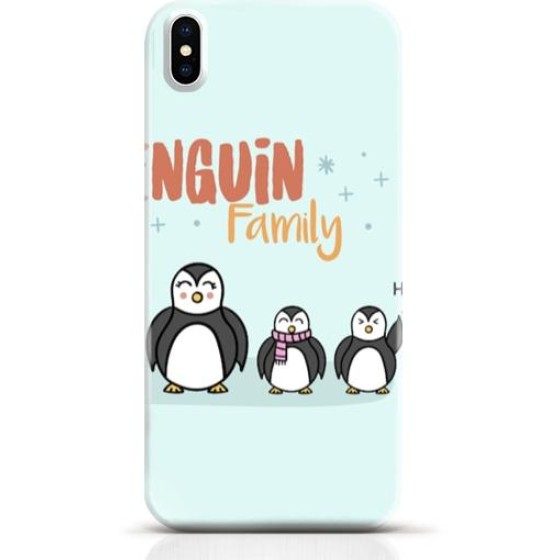 Penguin iPhone XS Max case Style 25